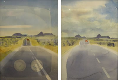 ROAD TO NOWHERE, a diptych (2)