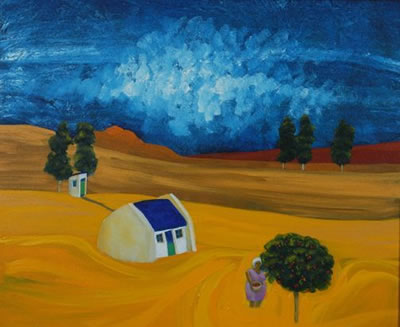 THE APPLE PICKER by Paul Munro - Auction record, sale price, and art valuation. Compare with similar artists and explore comparable artworks.