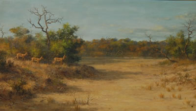 IMPALA IN THE BUSHVELD by Paul Rose - Auction record, sale price, and art valuation. Compare with similar artists and explore comparable artworks.