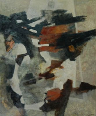 ABSTRACT COMPOSITION by Otto Klar - Auction record, sale price, and art valuation. Compare with similar artists and explore comparable artworks.