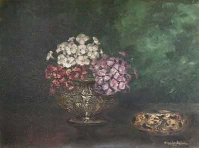 STILL LIFE WITH HYDRANGEAS