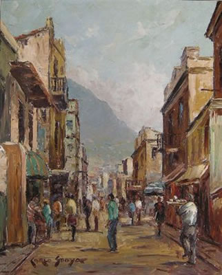 A BUSY STREET SCENE