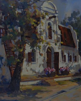 A CAPE DUTCH BUILDING