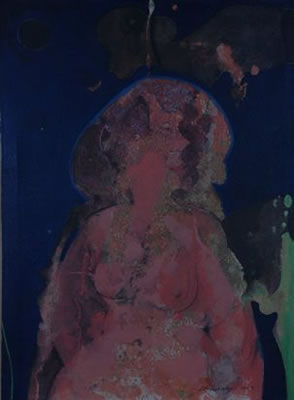 FIGURES IN A LUNAR LANDSCAPE
