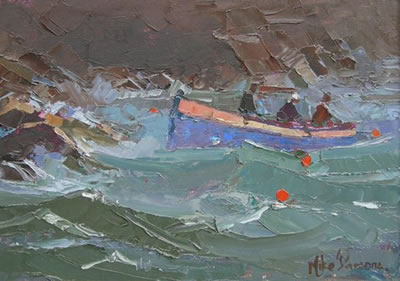 DANGER POINT, LOBSTER POTTING