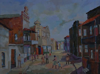 Sample artwork by Gustav Beukes (20th century), known for paintings - View similar artists and auction records