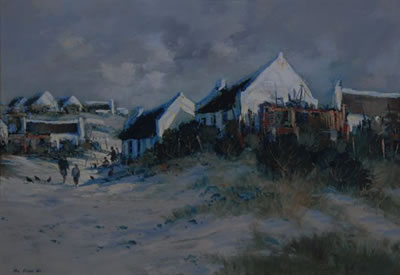 WEST COAST COTTAGES by Mel Brigg - Auction record, sale price, and art valuation. Compare with similar artists and explore comparable artworks.