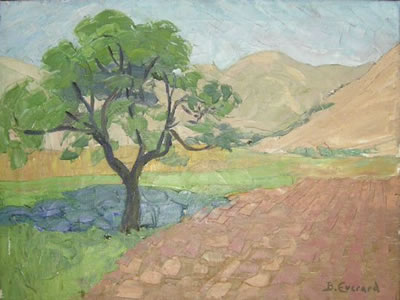 TREE IN A PLOUGHED LANDSCAPE by Bertha Amy (King) Everard - Auction record, sale price, and art valuation. Compare with similar artists and explore comparable artworks.