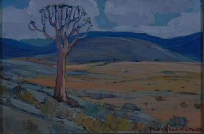 QUIVER TREE, NAMAQUALAND by Piet (Pieter Gerhardus) van Heerden - Auction record, sale price, and art valuation. Compare with similar artists and explore comparable artworks.