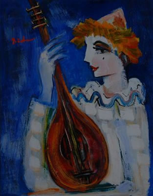 THE MANDOLIN PLAYER