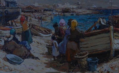 Sample artwork by Adriaan Hendrik Boshoff (1935 - 2007), known for painting - View similar artists and auction records