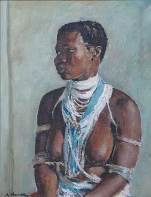 AN NDEBELE WOMAN