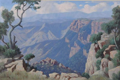 ORIBI GORGE, NATAL by Willem Hermanus Coetzer - Auction record, sale price, and art valuation. Compare with similar artists and explore comparable artworks.