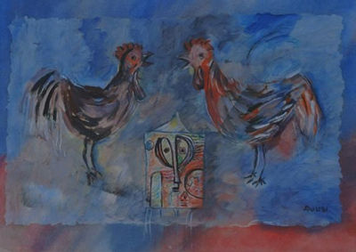 TWO CHICKENS