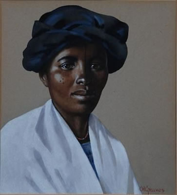 PORTRAIT OF AN AFRICAN WOMAN