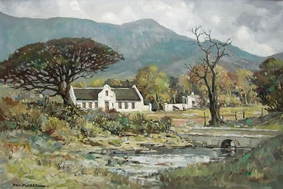 A CAPE DUTCH FARMSTEAD
