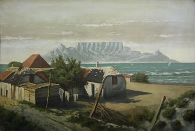 A VIEW OF TABLE MOUNTAIN
