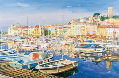 Sample artwork by Gerard Batha (Born 1937), known for painting - View similar artists and auction records
