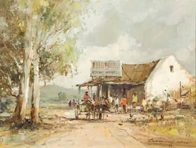 LEEUPOORT by Christiaan St Patrick Nice - Auction record, sale price, and art valuation. Compare with similar artists and explore comparable artworks.