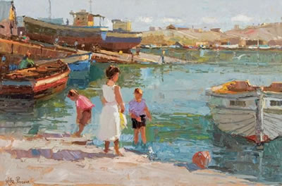 AT THE WATER'S EDGE