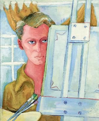 Portrait of Alexis Preller: Self-portrait