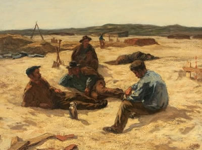 WORKERS' LUNCH BREAK