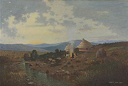 Sample artwork by Robert Pohl (1917 - 1981), known for painting - View similar artists and auction records