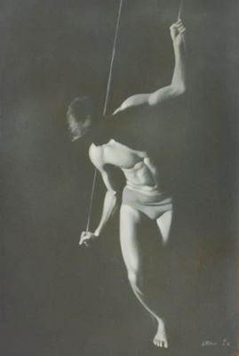 Standing Boy Pulling Ropes by Robert Bliss - Auction record, sale price, and art valuation. Compare with similar artists and explore comparable artworks.