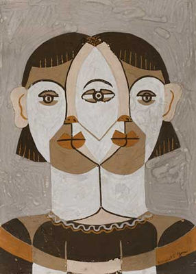 Untitled (Abstract Head)