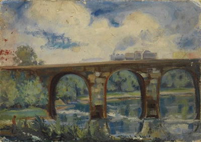 Untitled (Columbia Railroad Bridge, over the Schuylkill River).