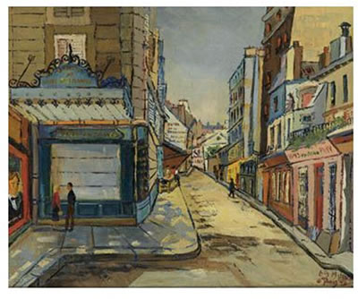 Rue Geoffroy St. Hillaire, Paris.