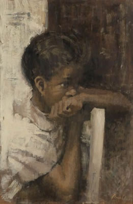 Untitled (Pensive Girl).