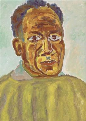 Portrait of Beauford Delaney: Self-portrait