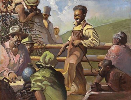 Spinning a Yarn by Albert Alexander Smith - Auction record, sale price, and art valuation. Compare with similar artists and explore comparable artworks.