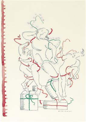 Christmas Wrapping (Modern Laocoön)