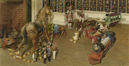 Magical Toyland by Gennady Spirin - Auction record, sale price, and art valuation. Compare with similar artists and explore comparable artworks.