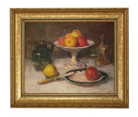 STILL LIFE WITH A BOTTLE