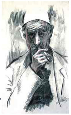 Vieillard by Moulay Driss Jebrane - Auction record, sale price, and art valuation. Compare with similar artists and explore comparable artworks.