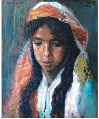 Portrait de jeune fille