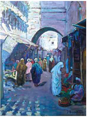 Souk au Maroc