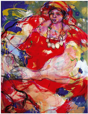 Femme berbère