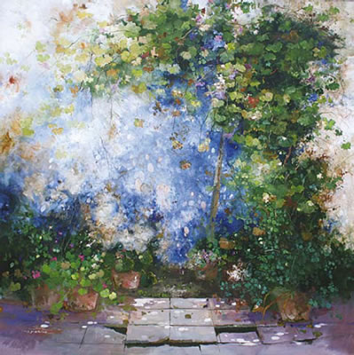 Jardin intérieur by Mehdi Marine - Auction record, sale price, and art valuation. Compare with similar artists and explore comparable artworks.