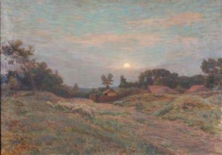 Paysage au troupeau de moutons by Henri Aime Duhem - Auction record, sale price, and art valuation. Compare with similar artists and explore comparable artworks.