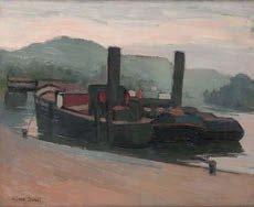 Remorqueurs à quai by Alfred Dunet - Auction record, sale price, and art valuation. Compare with similar artists and explore comparable artworks.