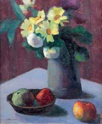 Nature morte aux fruits et fleurs