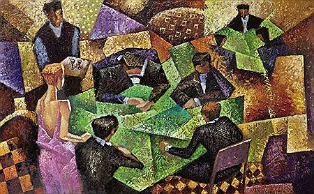 Scène de Casino by Vladimir Doronine - Auction record, sale price, and art valuation. Compare with similar artists and explore comparable artworks.