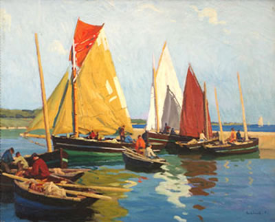 Sample artwork by Paul Esbach (1881 - 1961), known for painting - View similar artists and auction records