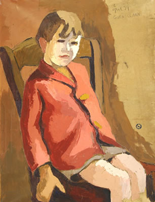 Enfant à la veste rouge