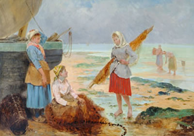 Bavardage retour de pêche by Pierre Testu - Auction record, sale price, and art valuation. Compare with similar artists and explore comparable artworks.