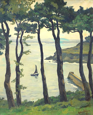 Sample artwork by Andre Strauss (1885 - 1971), known for painting - View similar artists and auction records